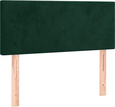 Produktbild von vidaXL Kopfteil Dunkelgrün 100x5x78/88 cm Samt