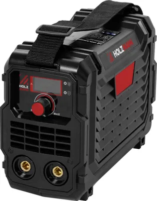 Imagen del producto de Holzmann, máquina de soldadura inverter EISA160-MINI, modelo mini, con electrodos
