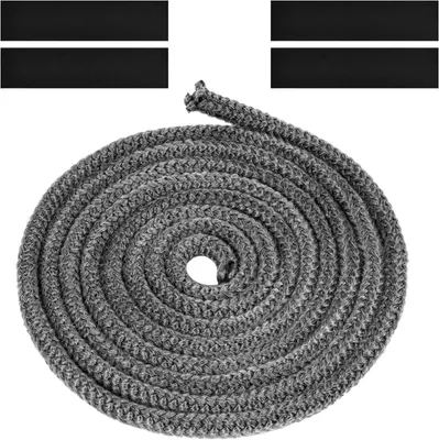 Produktbild von Feuerfeste Dichtungsschnur und Kaminband für Ofen 8mm x 3m