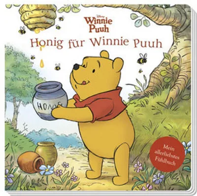 Produktbild von Panini Disney Winnie Puuh: Honig für Winnie - mein allerliebstes Fühlbuch