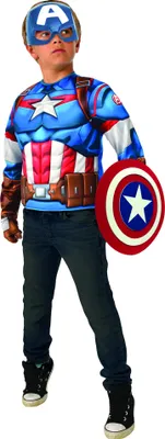 Produktbild von Kids Captain America Costume - Erwachsene