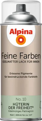 Produktbild von Alpina Feine Farben Sprühlack No. 10 Hüterin der Freiheit - patinagrün 400 ml