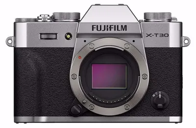 Produktbild von Fujifilm X -T30 III, 26,1 MP, 9600 x 2160 Pixel, X-Trans CMOS 4, 6.2K, Touchscreen, Silber, Schwarz