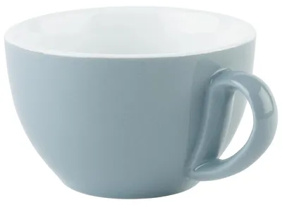 Cappuccino-Tasse, Porzellan, blau, Ø 10,5 cm, 300 ml