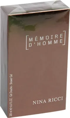 Produktbild von Nina Ricci Memoire D'Homme Shower Gel 200ml
