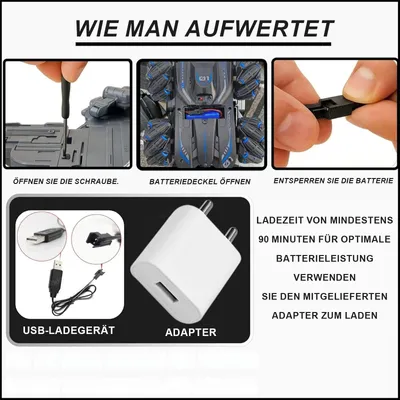 Produktbild von MODFU Ferngesteuerte Autos, 2-in-1 Fernsteuerbares Stunt-Auto mit 4WD, LED-Lichtern & Musik, 2,4 GHz Handgestensteuerung, Sprühnebel & Offroad-Fähigkeiten, Spaß