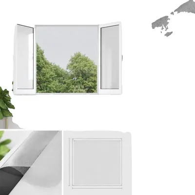 Productafbeelding van Insectennet, aluminium, veelzijdig gebruik, zilverkleurig