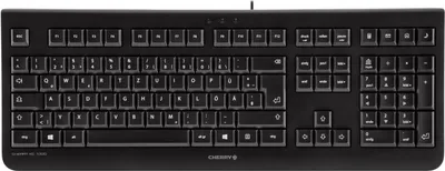 Obrázek produktu pro Cherry KC 1000 - Volle Größe (100%) - Kabelgebunden - USB - Membran Key Switch - Schwarz