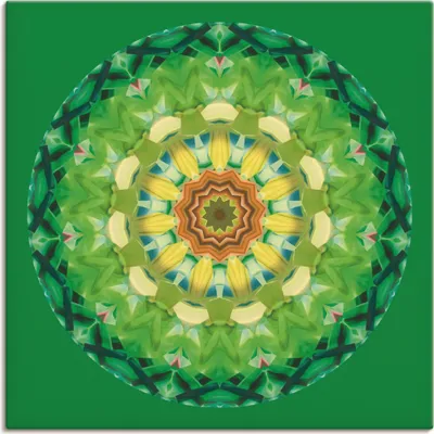 Produktbild von ARTland Leinwandbild Mandala II Größe: 40x40 cm