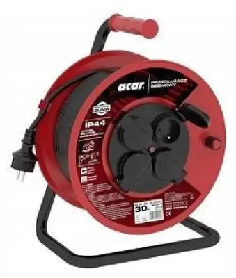 Zdjęcie produktu dla Acar PZ-4Z/ST H05RR-F 3GX1.5 30M zwijany kabel przedłużający