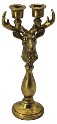 Immagine prodotto di Clayre & Eef, portacandele, colore oro, plastica