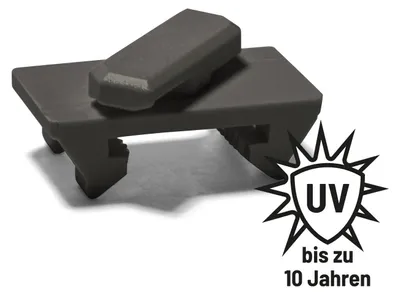 Produktbild von Schnabl Euro-Drehverriegelung, EDV H0, Drehflügel, schwarz, halogenfrei, 1 Stk.