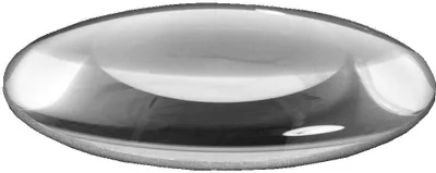 Produktbild von Lumeno kristallklare oder standard Glaslinse in 3, 5 oder 8 Dioptrien mit 125mm Farbe: Linse-kristallklar, Größe: 5 Dioptrien
