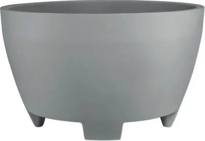 Produktbild von Pflanzkübel hoch geli Megalos Kunststoff Ø 122 cm H 74 cm hellgrau