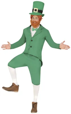 Produktbild von Guirca Leprechaun Kostüm Für Männer  S  S
