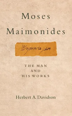 Produktbild von Moses Maimonides