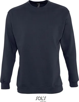 Produktbild von SOLs 01178 | Uni Sweatshirt Supreme - Farbe: Navy - Größe: S