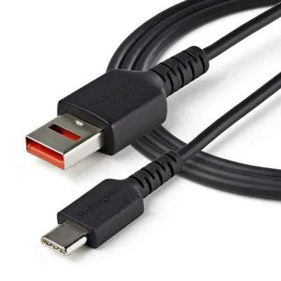 Obrázek produktu pro StarTech.com USBSCHAC1M, 1 m, USB A, USB C, USB 2.0, 0,48 Gbit/s, Černá