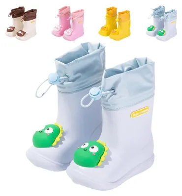 Zdjęcie produktu dla Kalosze dla dzieci - wodoodporne gumowe buty dla chłopców i dziewczynek