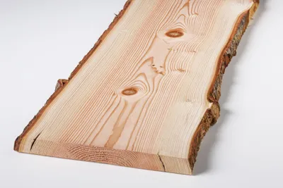Produktbild von Holzbrett Massivholz Douglasie unbesäumt 120 x 33 cm 30 mm