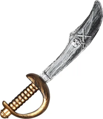 Produktbild von Piratenschwert 37 cm - für Piraten-Kostüm