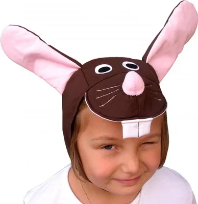 Obrázek produktu pro Zajíc - čepička s čumáčkem, vel. M