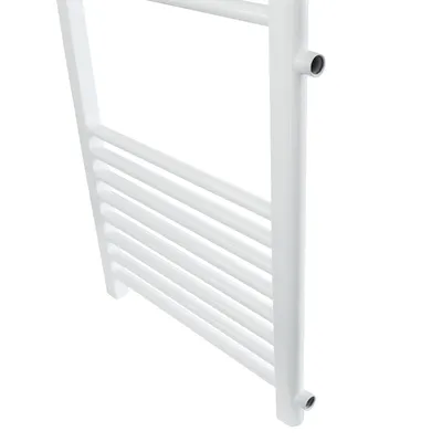 Obrázek produktu pro LuxeBath koupelnový radiátor s bočním připojením, 500x1600 mm, bílý, rovný, bez topného tělesa