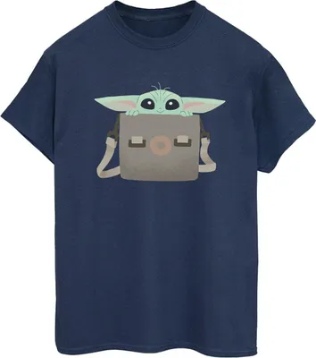 Produktbild von Star Wars - "The Mandalorian" T-Shirt für Damen BI45984 (XXL) (Marineblau)