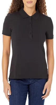 Immagine prodotto di A. Polo da donna a maniche corte (disponibile anche in taglie forti), colore nero