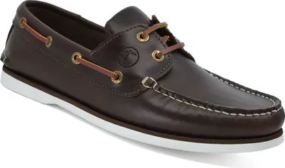 Produktbild von Herren Bootsschuhe Seajure Forvie Dunkelbraunes Leder