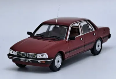 Produktbild von PEUGEOT 505 SRD Turbo 1983 Bordeaux - PEUGEOT 505 SRD Turbo 1983 Bordeaux, ODE165, Maßstab1/43, ODEON