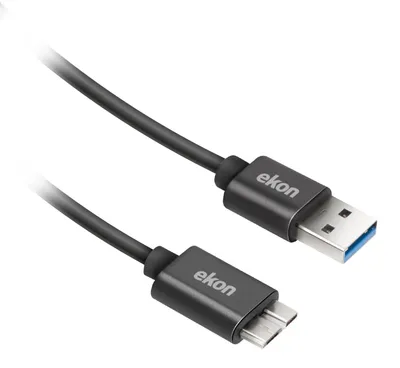 Produktbild von EKON Druckerkabel USB 3.1 A - Micro USB B