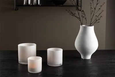 Zdjęcie produktu dla Glora świecznik tealight biały.