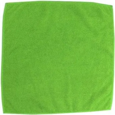 Image de Chiffon en microfibre, chiffon de nettoyage universel 32 x 32 cm, vert