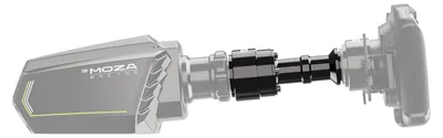 Image de Rallonge de colonne de volant MOZA 15 cm aluminium R3 R5 R9 R12