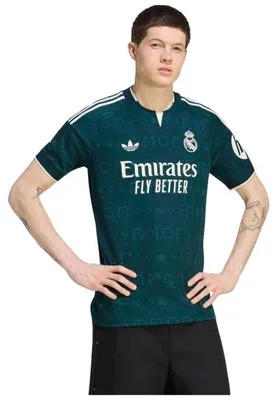 Zdjęcie produktu dla Koszulka Adidas Real Madrid 26/27 Away Jersey "Aurora Ivy" dla Męskie