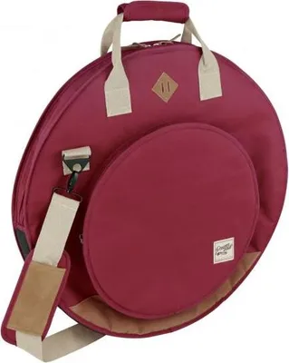 Obrázek produktu pro Tama TCB22WR Powerpad Designer cymbal bag, 22-palcový, vínově červený