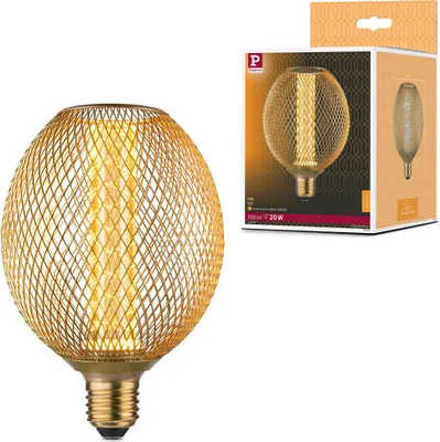 Produktbild von Paulmann Metallic Glow Standard 230V LED Globe Spiral