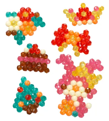 Immagine prodotto di Aquabeads Mini Glitzerspielset, Bastelset, 200 Perlen, Basteln, Spielzeug, 30289