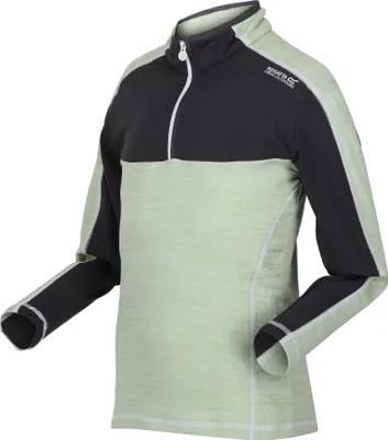 Obrázok produktu pre Regatta - Detský fleecový top "Hewley" s polovičným zipsom RG7988 (140) (Orange Pepper/Medium Grey)