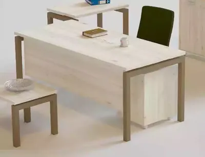 Produktbild von Moderner Schreibtisch Luxus Büromöbel Holz Tisch Arbeitszimmer Möbel