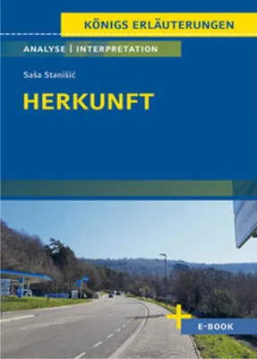 Obrázok produktu pre Herkunft von Sasa Stanisic - Textanalyse und Interpretation