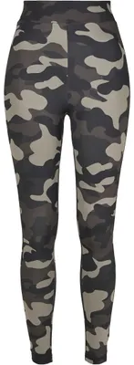 Immagine prodotto di Urban Classics Donna - Leggings tecnici a vita alta scuri - XL