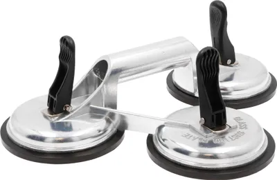 Produktbild von Aluminum Scheiben Saugheber mit 3 Köpfen Glassauger Saugnapfhalter Vakuumheber