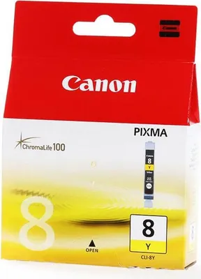 Image de CANON encre 0623B001 CLI-8 jaune