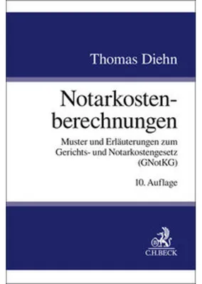 Zdjęcie produktu dla Notarkostenberechnungen