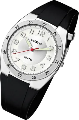 Produktbild von Calypso Herren Uhr Analogico K5753/4 Kunststoff PolyurethanArmbanduhr schwarz UK5753/4
