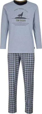 Produktbild von Tom Tailor Herren Schlafanzug, Größe 48/S