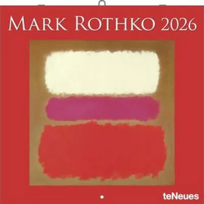 Produktbild von Mark Rothko 2026 - Wand-Kalender - Broschüren-Kalender - 30x30 - 30x60 geöffnet - Kunst-Kalender