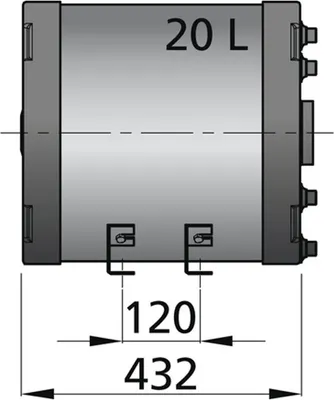 Image de Chauffe-eau Vetus 20 litres à double paroi